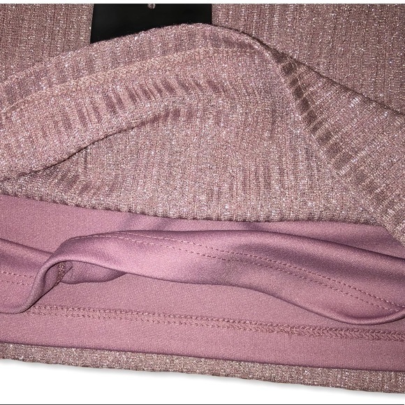Metallic Lavender Crop Top NWT‎ - Picture 3 of 5
